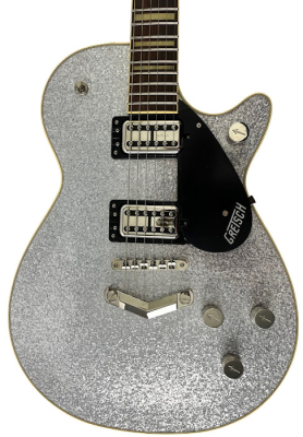 Store Special Product - Gretsch Guitars - PLAYERS EDITION G6229 JET BT SILVER SPARKLE